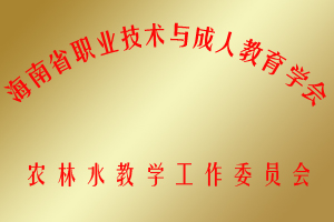 海南省职业技术与成人教育学会（农林水）